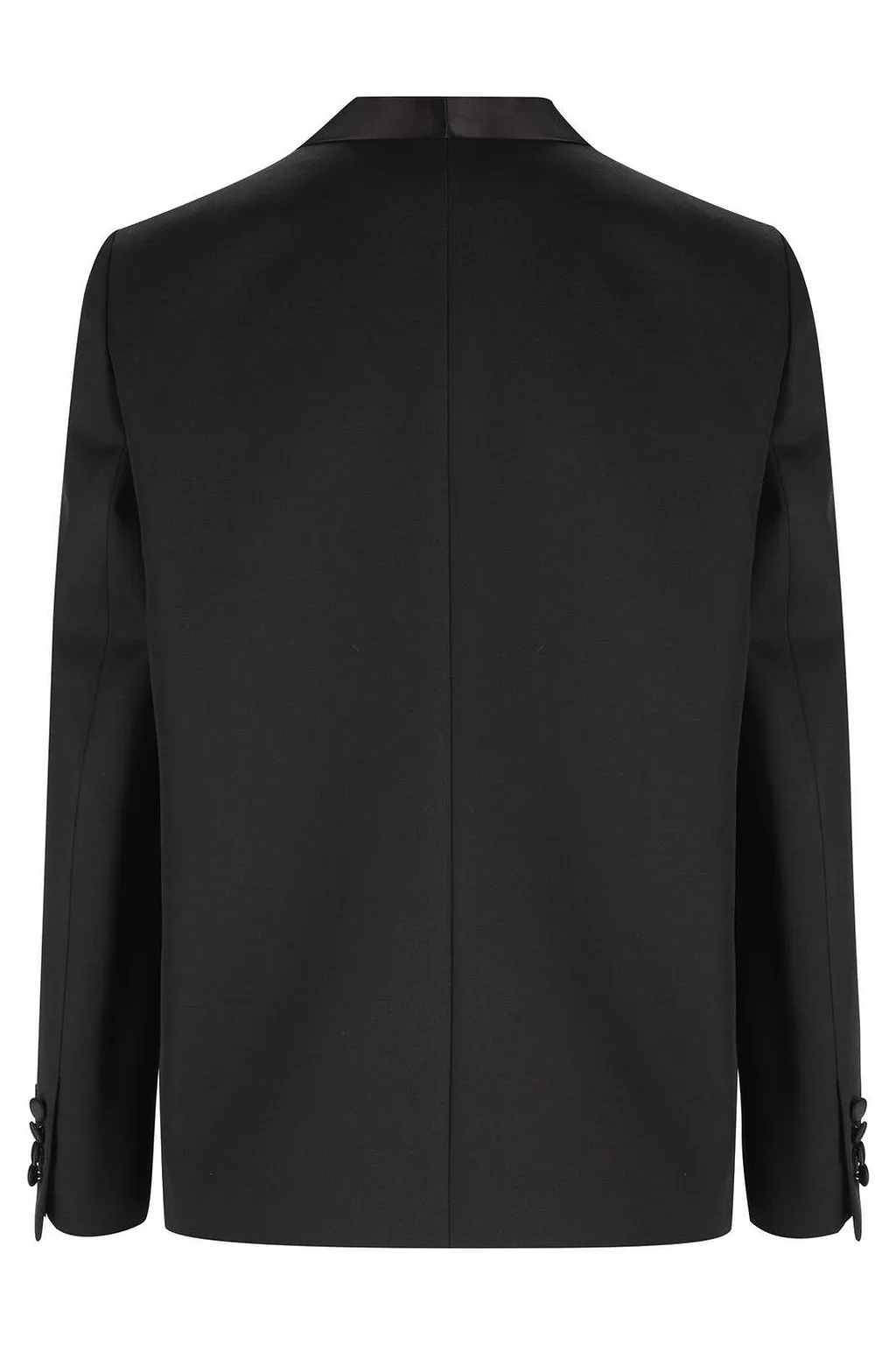 Fendi Satin Shawl Lapels Tailored Blazer