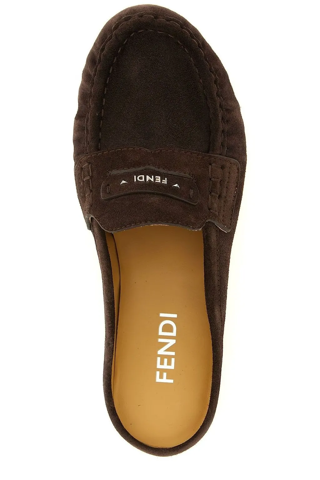 Fendi Scrunch Slip-On Loafers