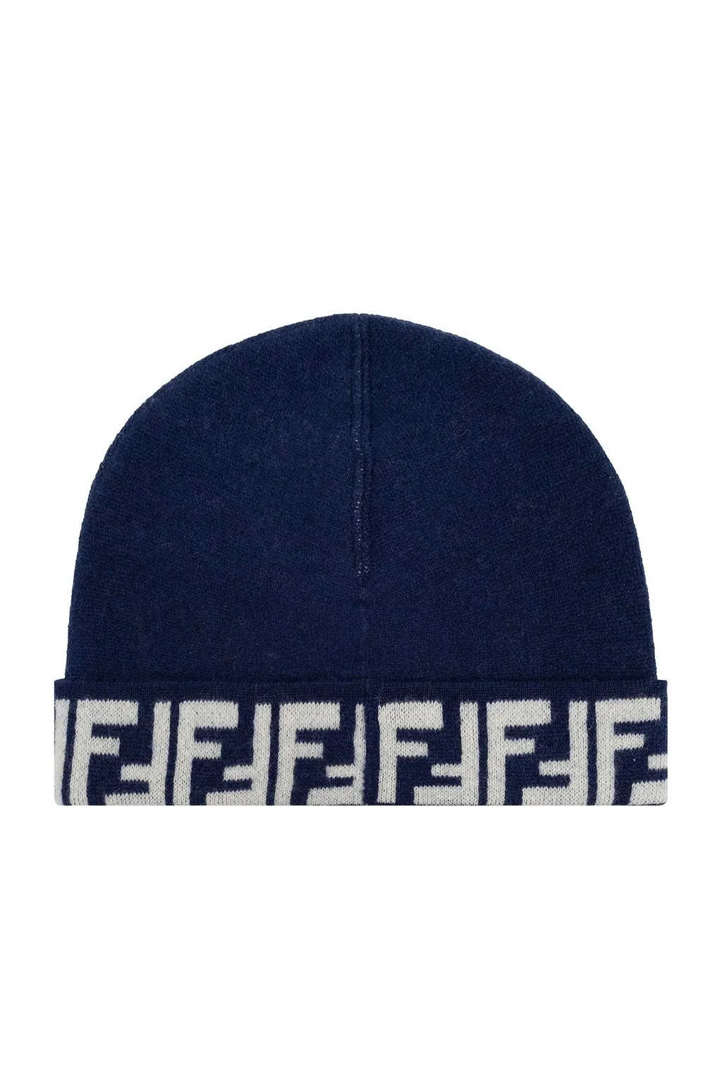 Fendi Kids Ff Motif Reversible Beanie