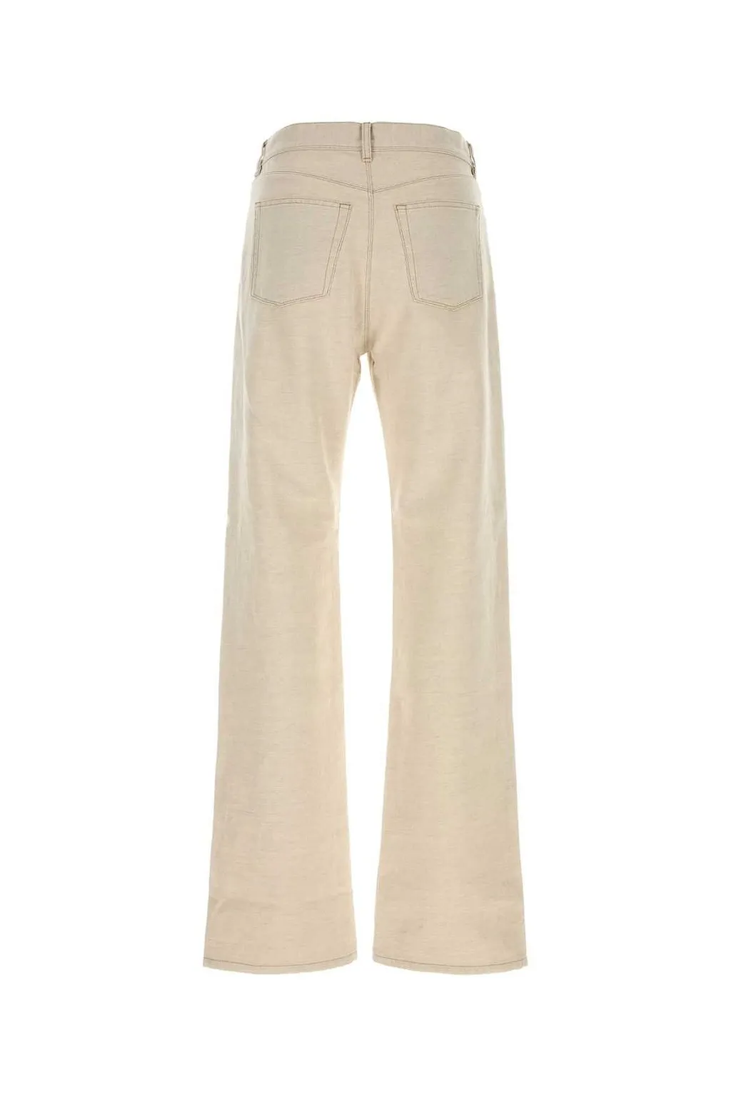 Fendi Straight-Leg Long Jeans