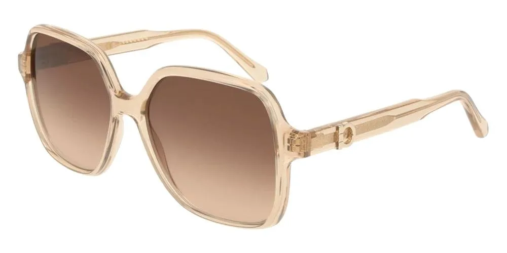 Ferragamo Eyewear Square Frame Sunglasses