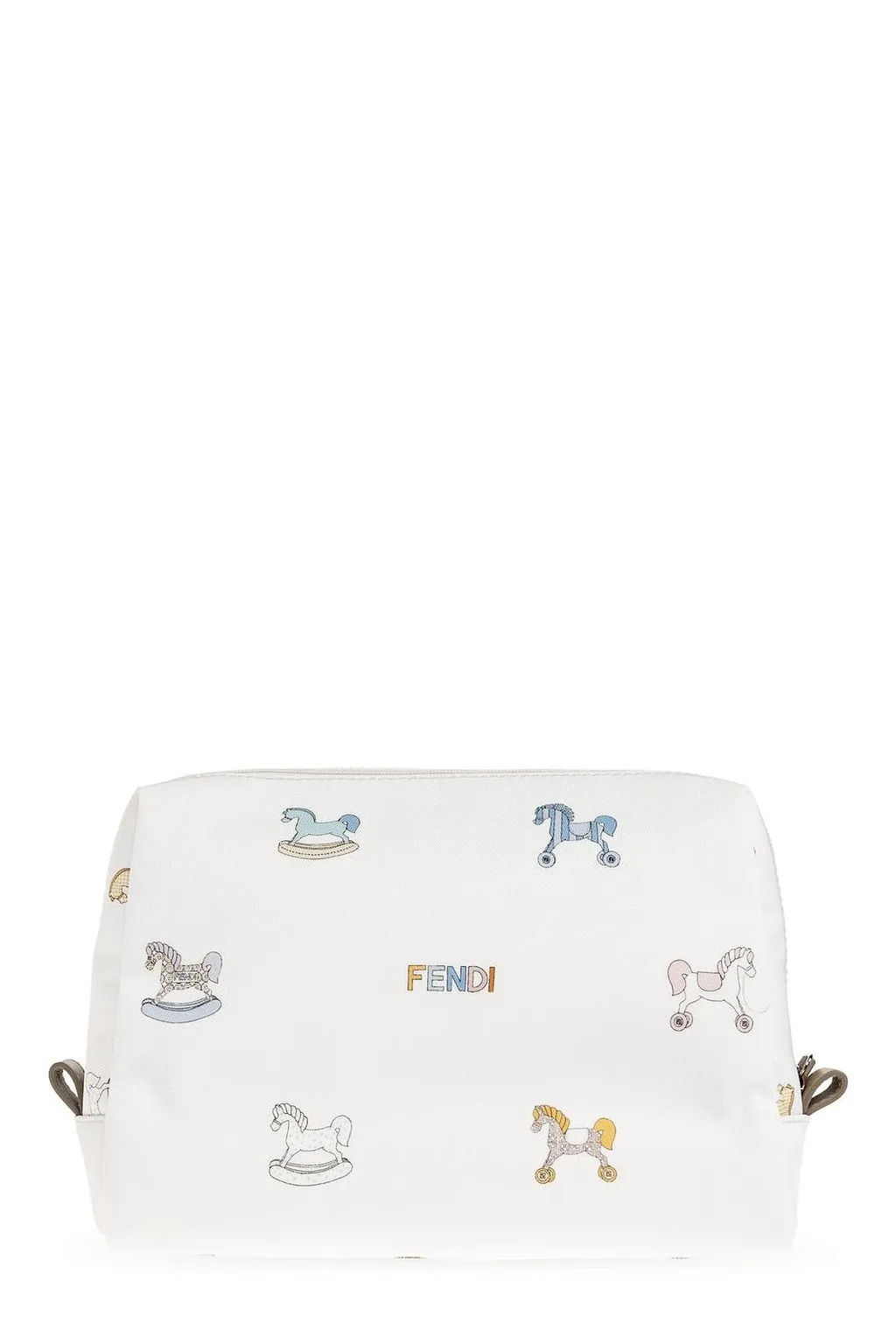 Fendi Kids Logo Printed Beauty Case