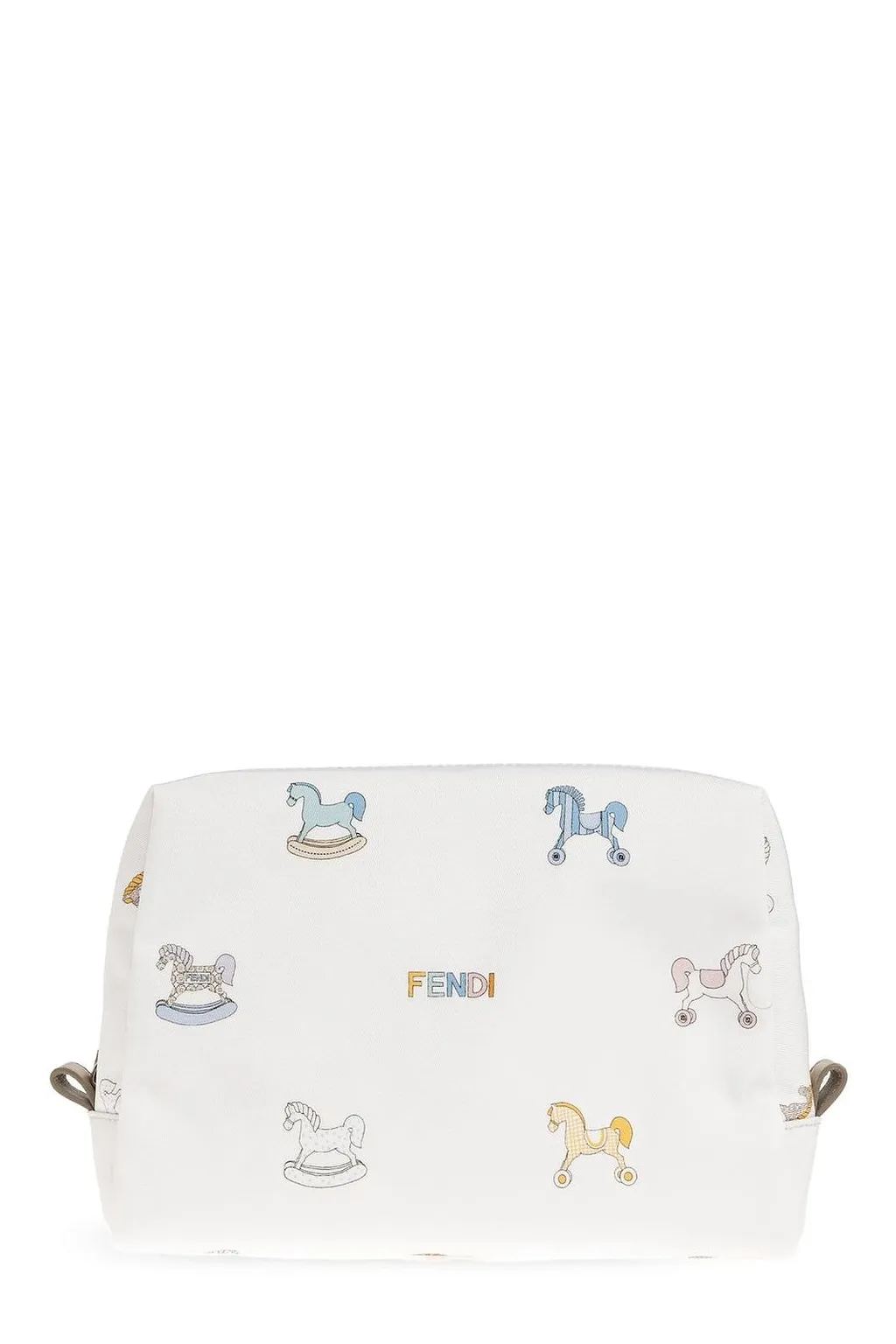 Fendi Kids Logo Printed Beauty Case