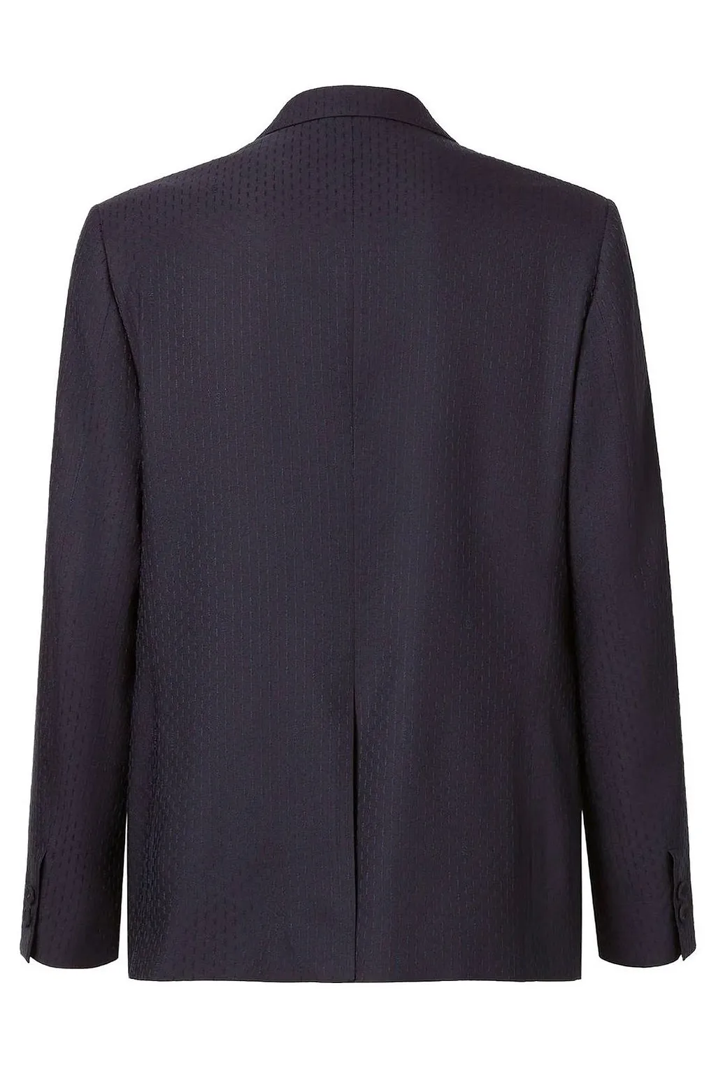 Fendi Single-Breasted Textured Blazer