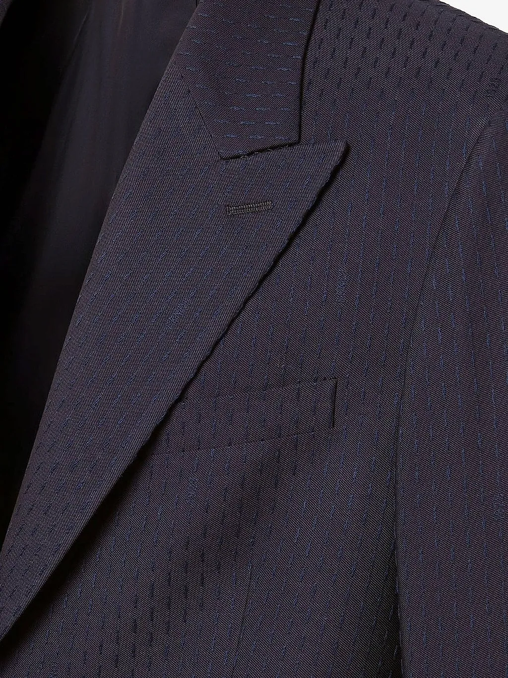 Fendi Single-Breasted Textured Blazer