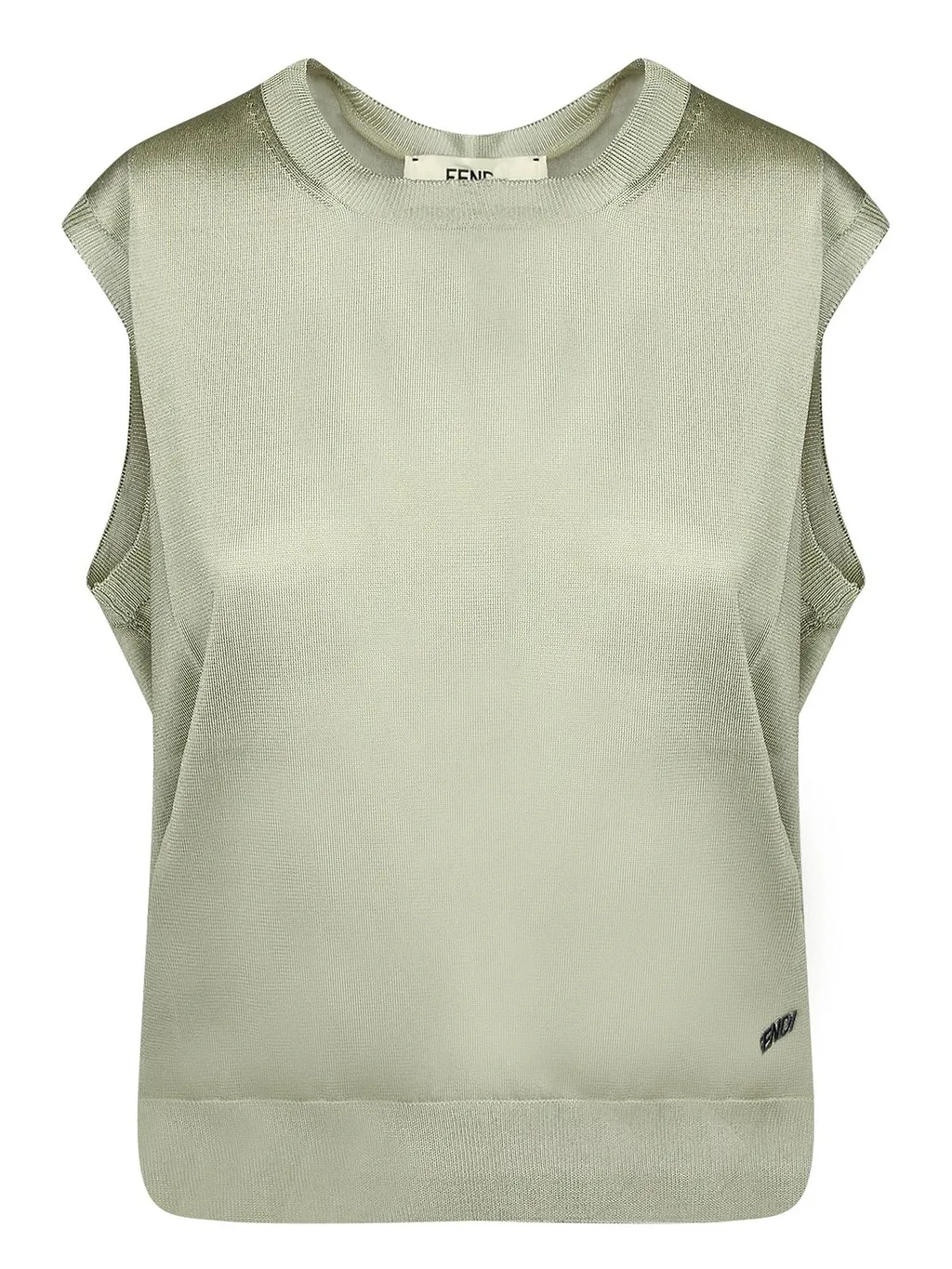 Fendi Sleeveless Knitted Top