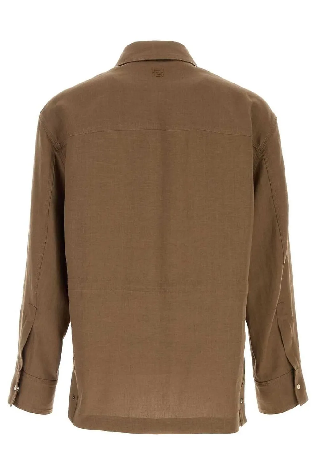 Fendi Solid Pocket Blouson Jacket