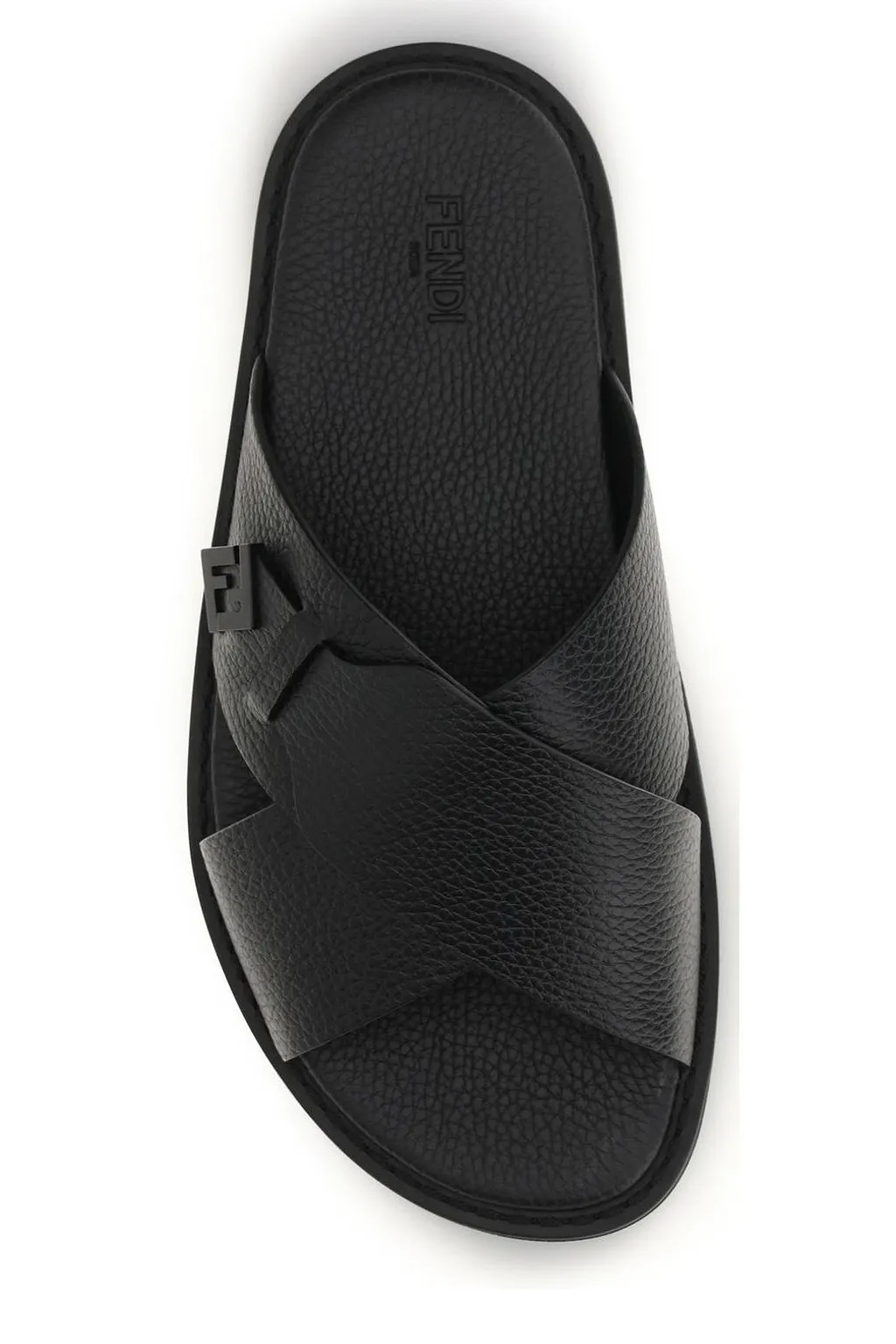 Fendi Squared Ff Slides