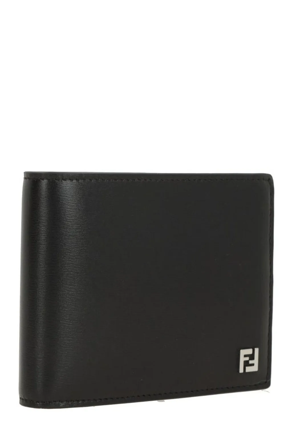 Fendi Squared Ff Bi-Fold Wallet