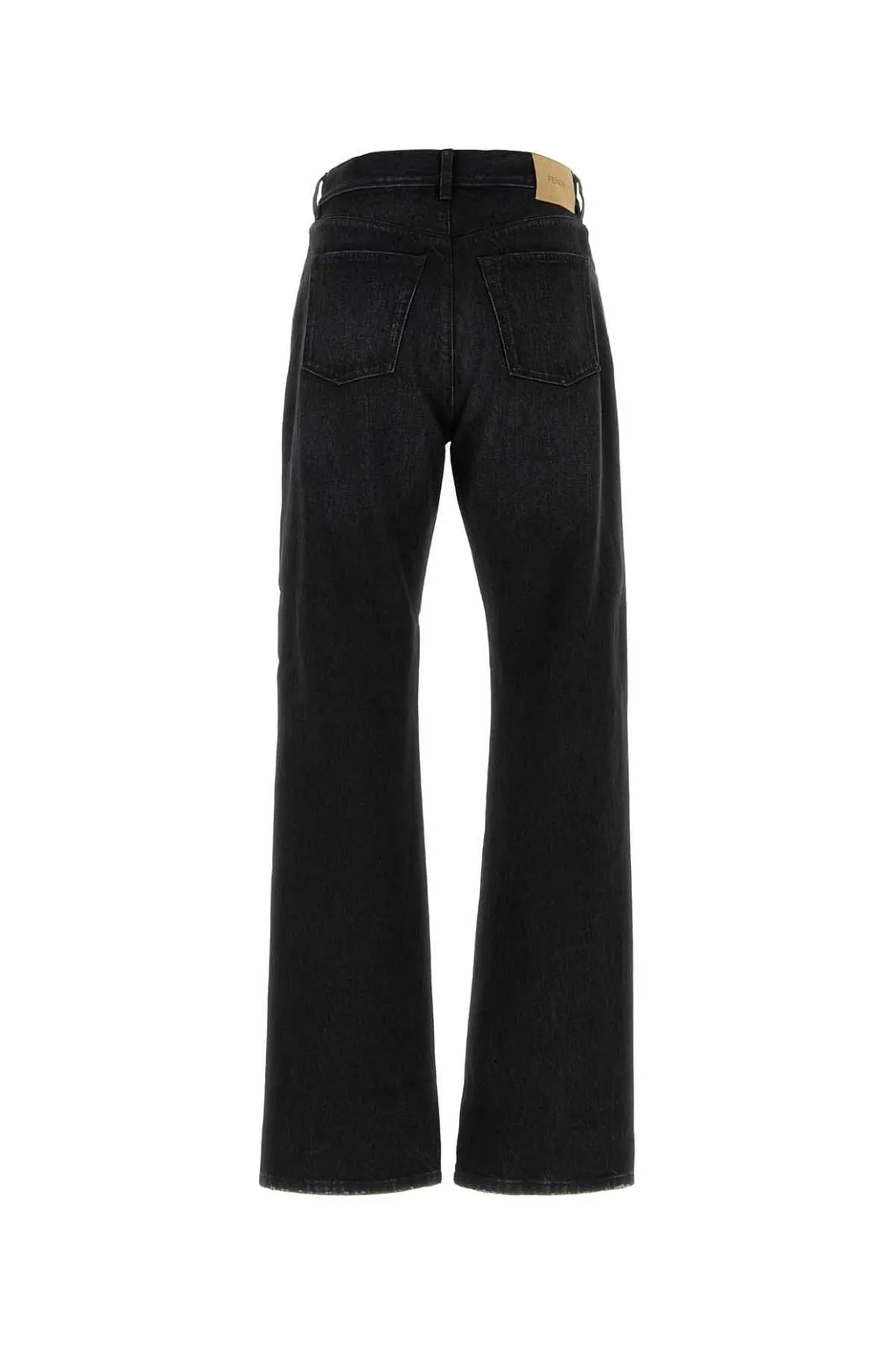 Fendi Straight-Leg Long Jeans