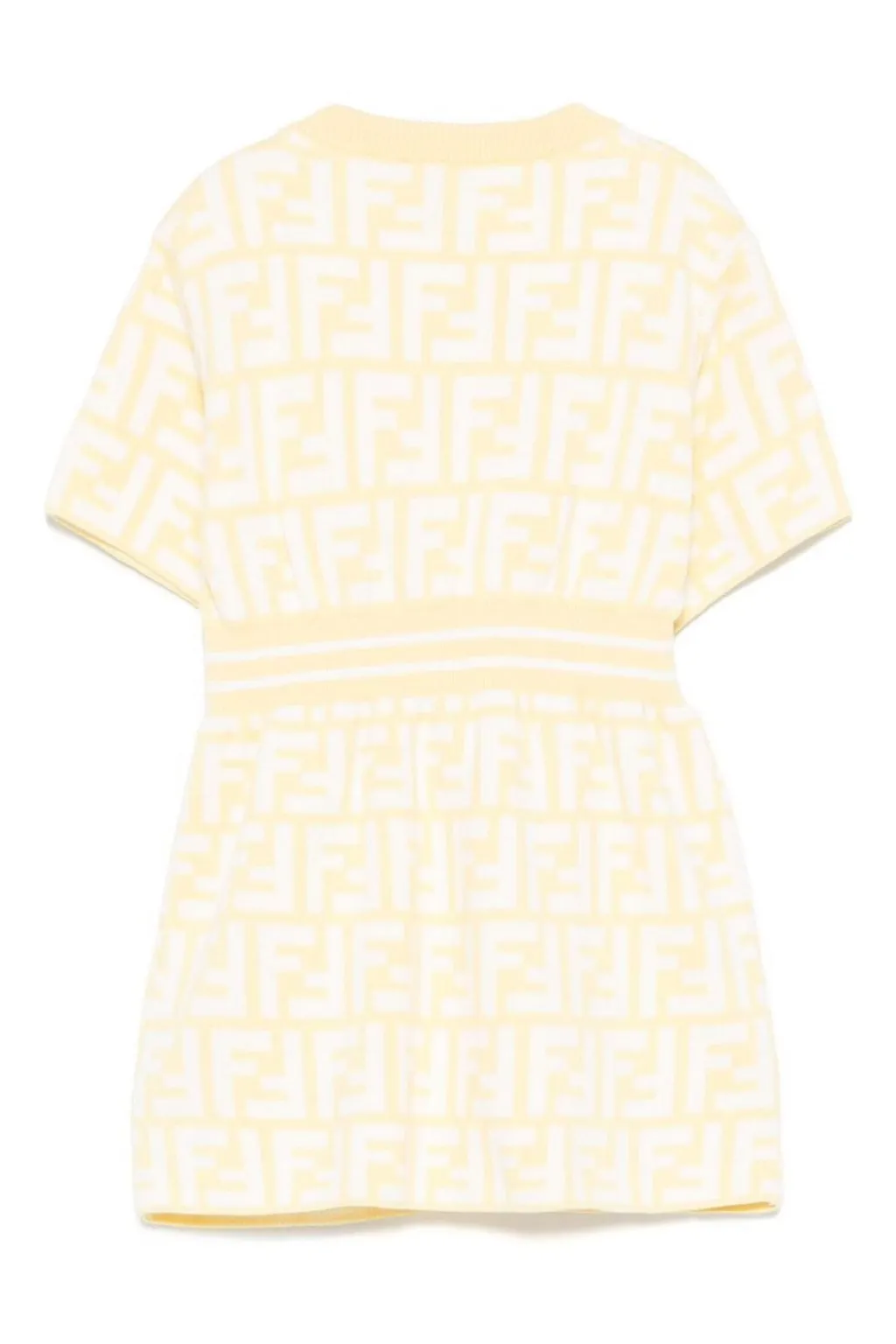 Fendi Kids Monogram Jacquard Jersey Dress