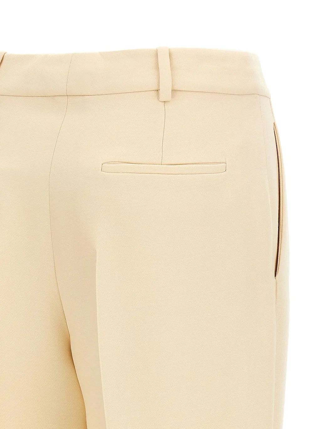 Fendi Straight-Leg Pleated Tailored Trousers