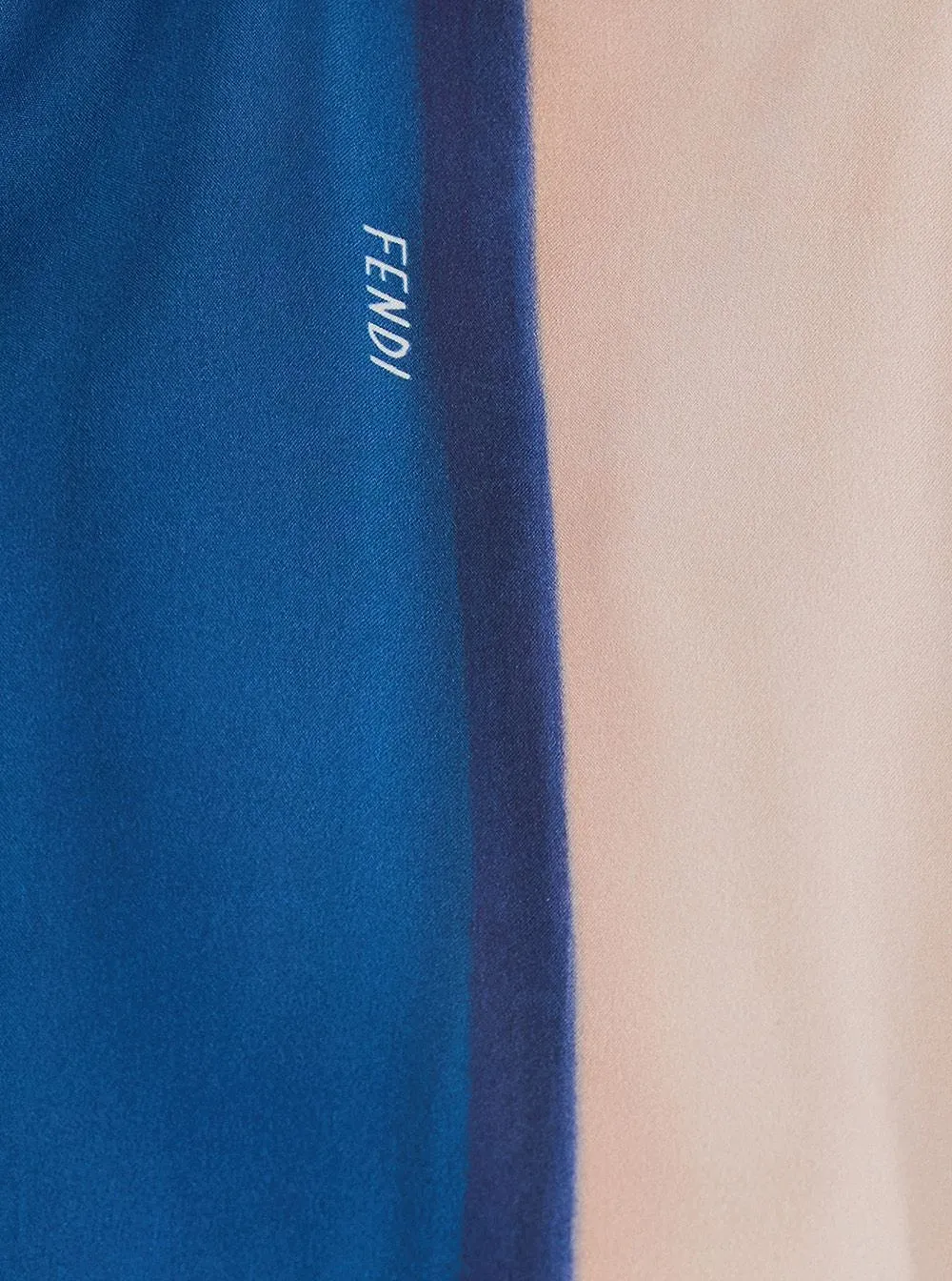 Fendi Striped Cropped Shirt