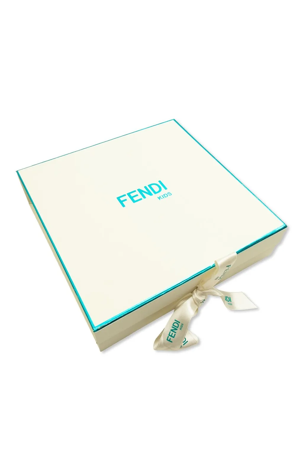 Fendi Kids Printed Sleepsuit Hat And Bib Set