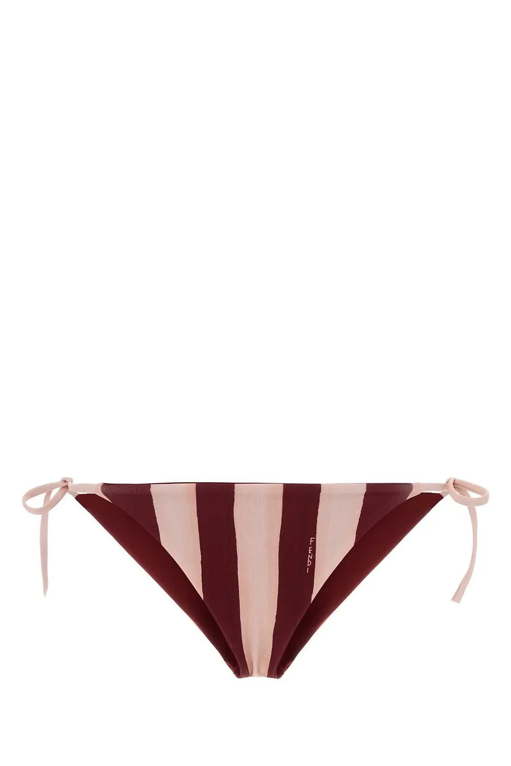 Fendi Striped Side-Tied Reversible Bikini Briefs