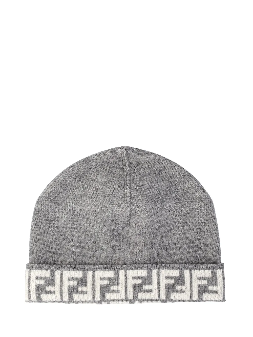 Fendi Kids Ff Motif Reversible Beanie