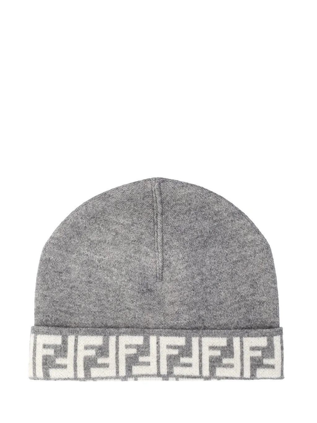 Fendi Kids Ff Motif Reversible Beanie