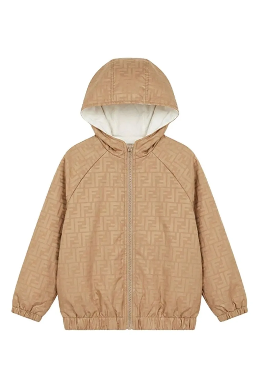 Fendi Kids Reversible Zipped Jacket