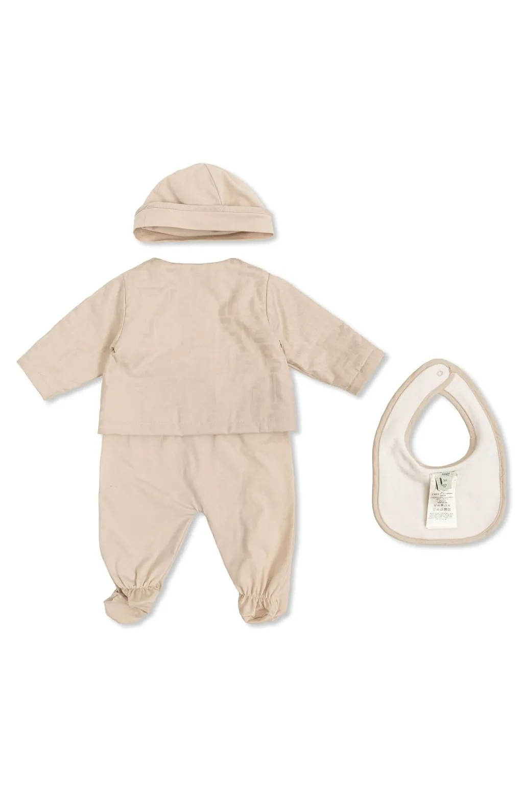 Fendi Kids Set Of Three Babygrown Set