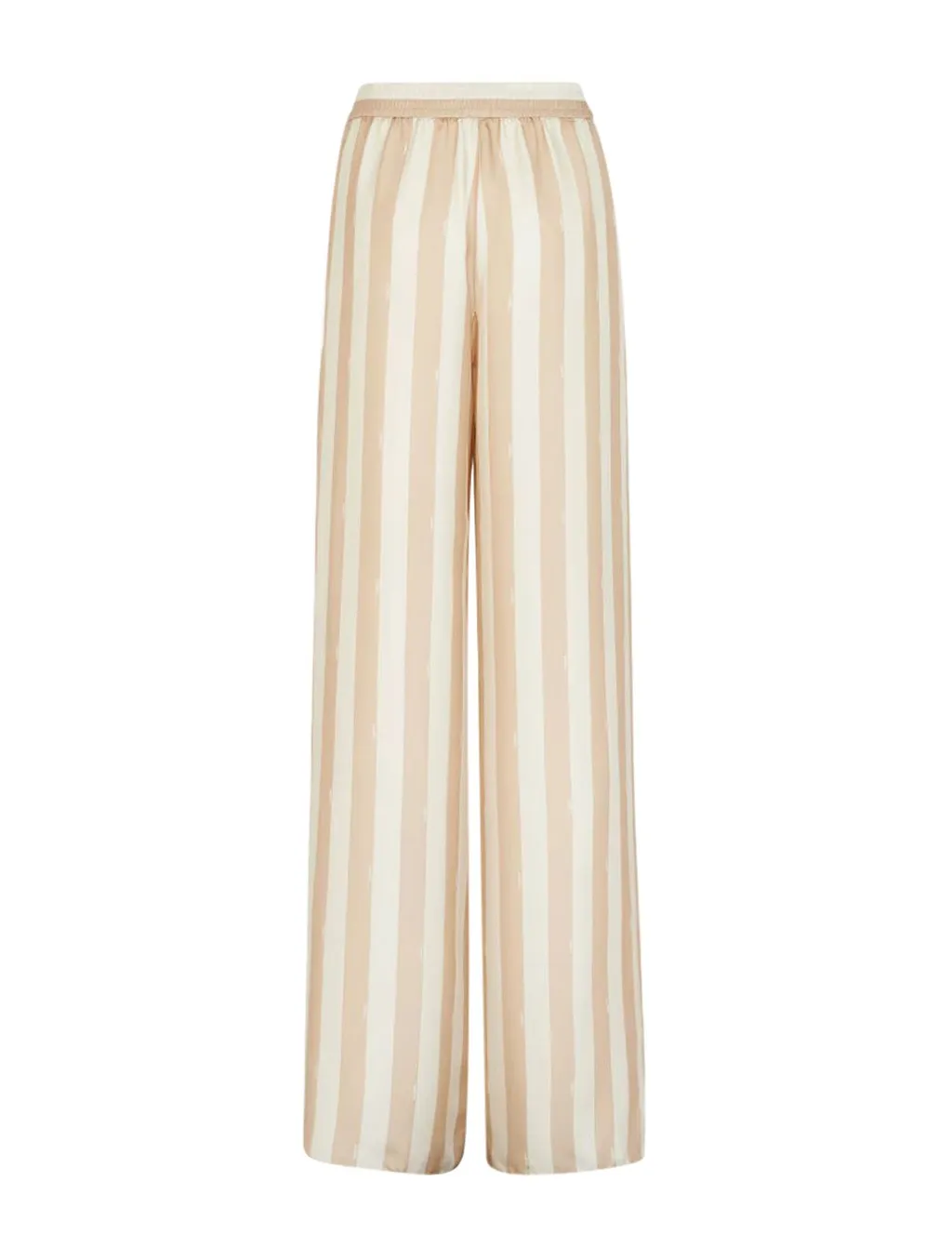 Striped Wide-Leg Pants