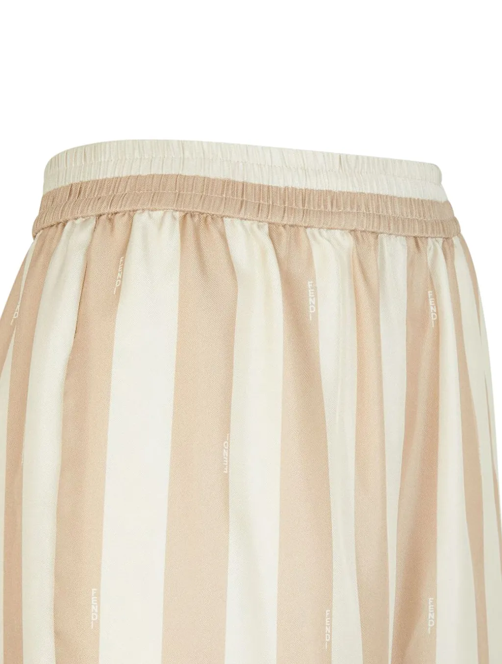 Striped Wide-Leg Pants