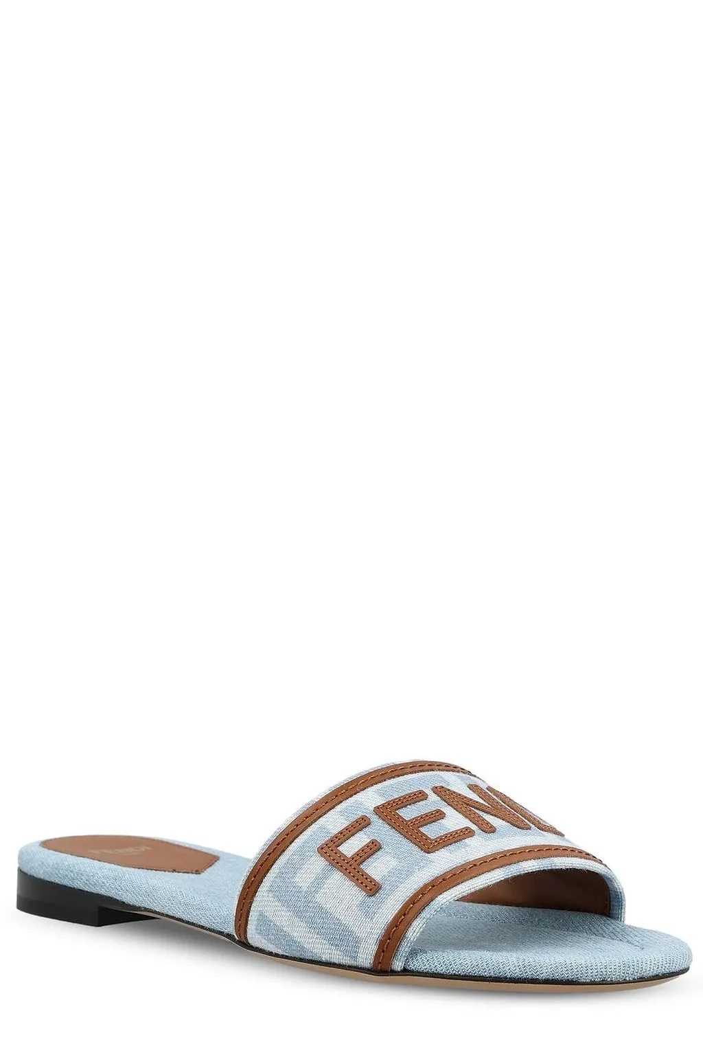 Fendi Sunshine Ff Jacquard Slides