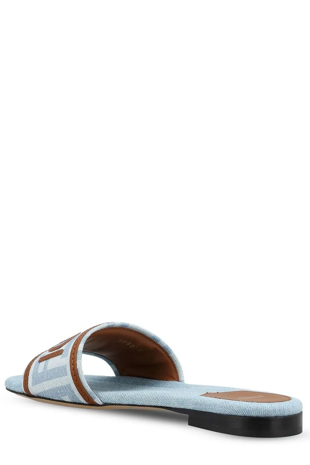 Fendi Sunshine Ff Jacquard Slides