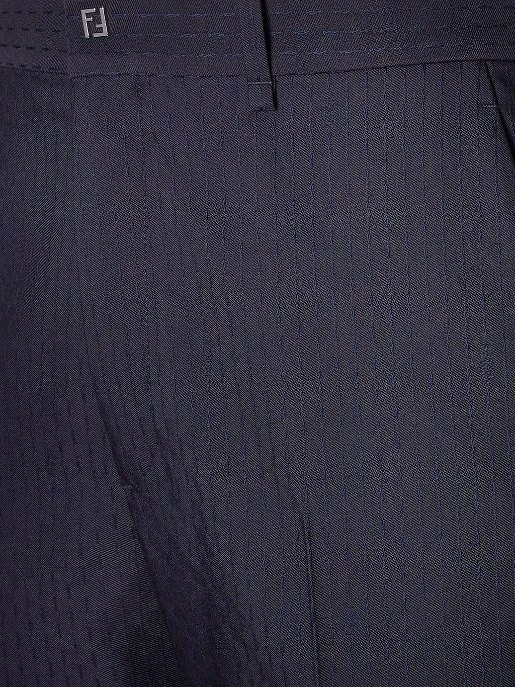 Fendi Tailored Patterned Pants