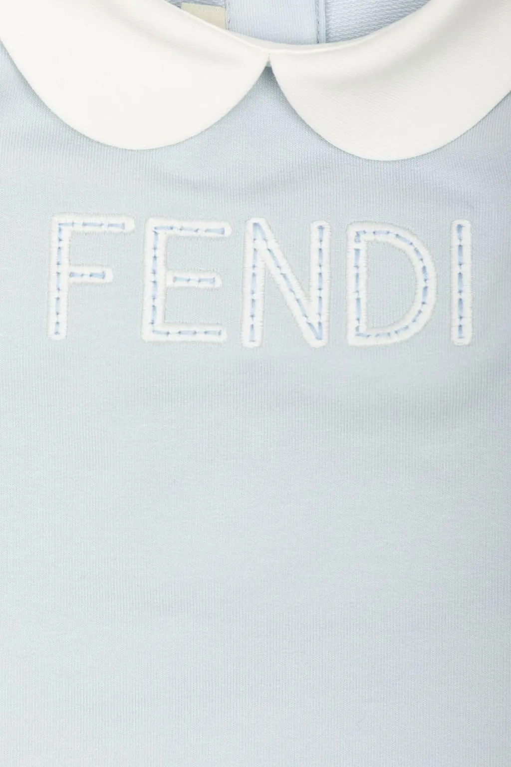 Fendi Kids Set Of Three Peter Pan-Collar Babygrow Set
