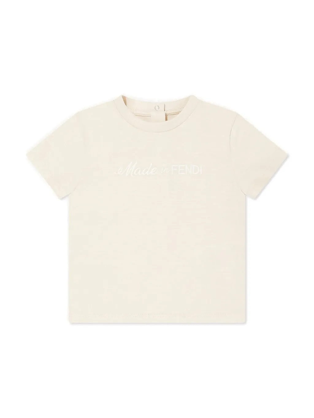 Fendi Kids Short-Sleeved Crewneck T-Shirt