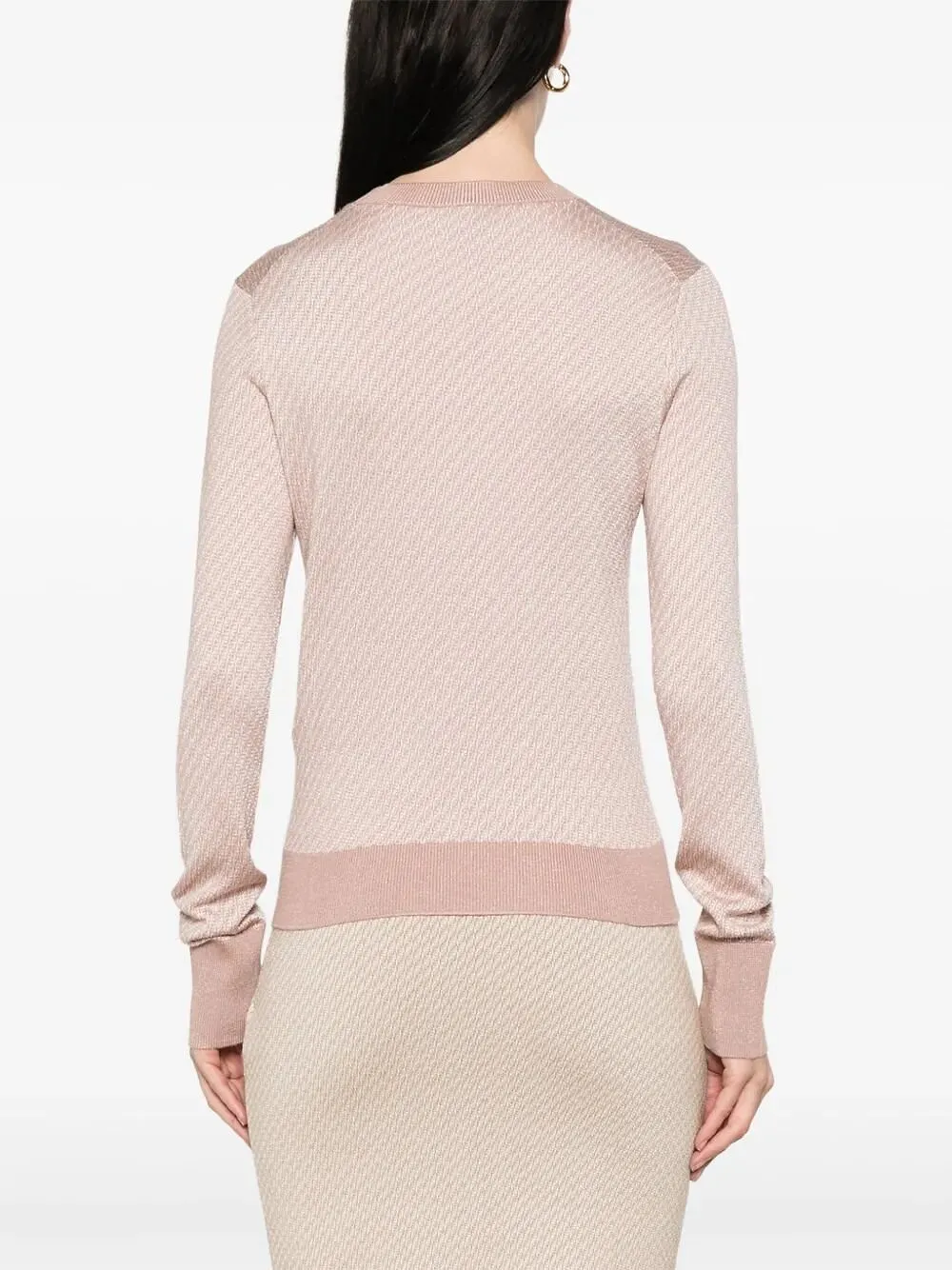 Fendi Textured Knit Pullover