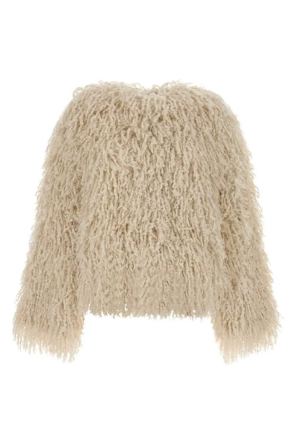 Fendi Cropped Crewneck Jacket