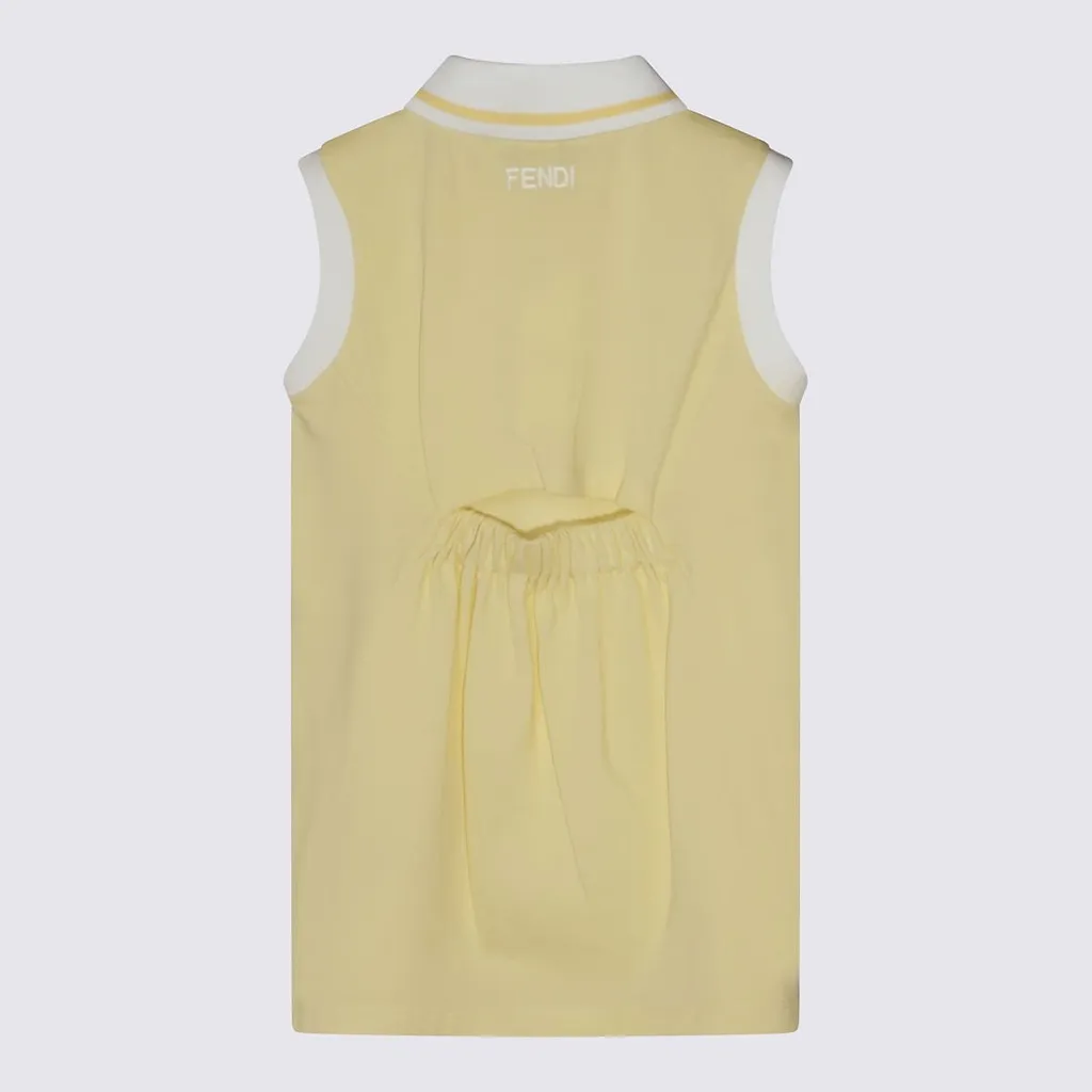 Fendi Kids Sleeveless Polo Dress