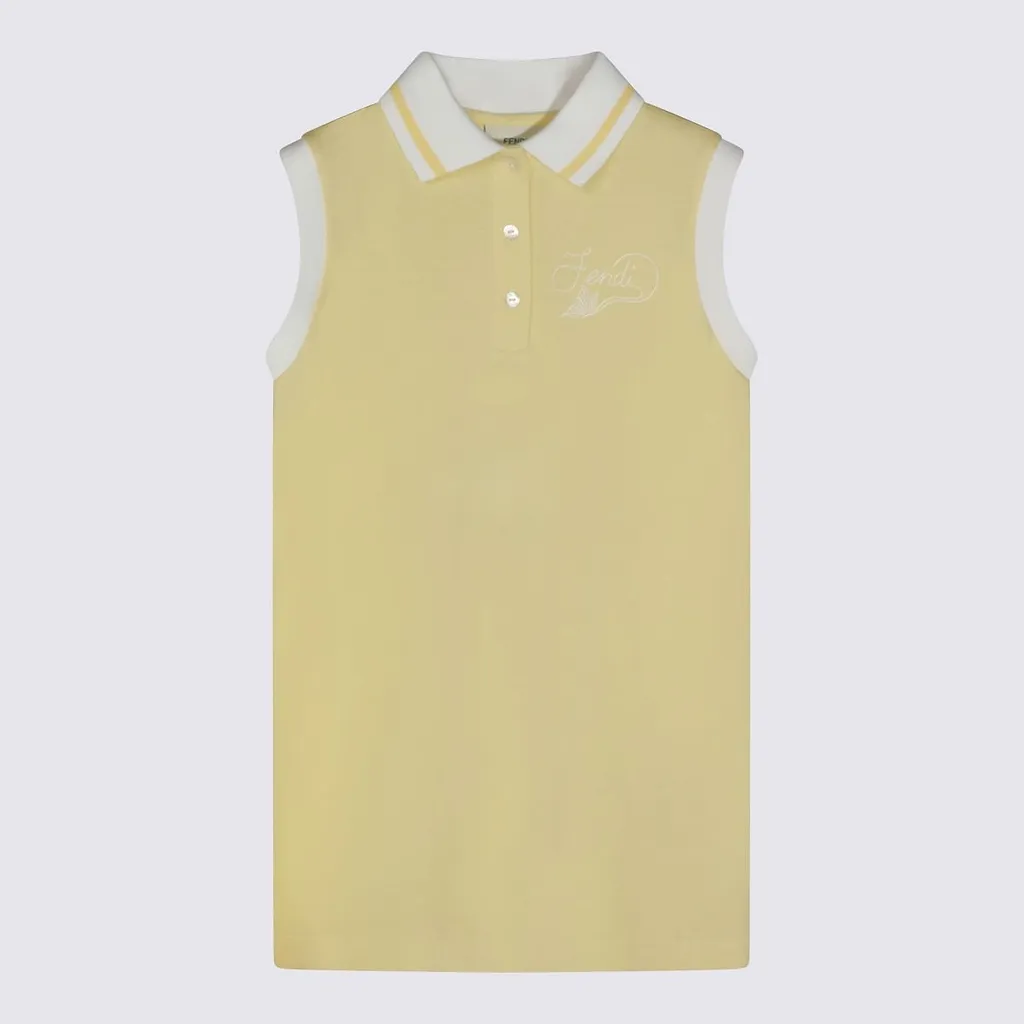 Fendi Kids Sleeveless Polo Dress