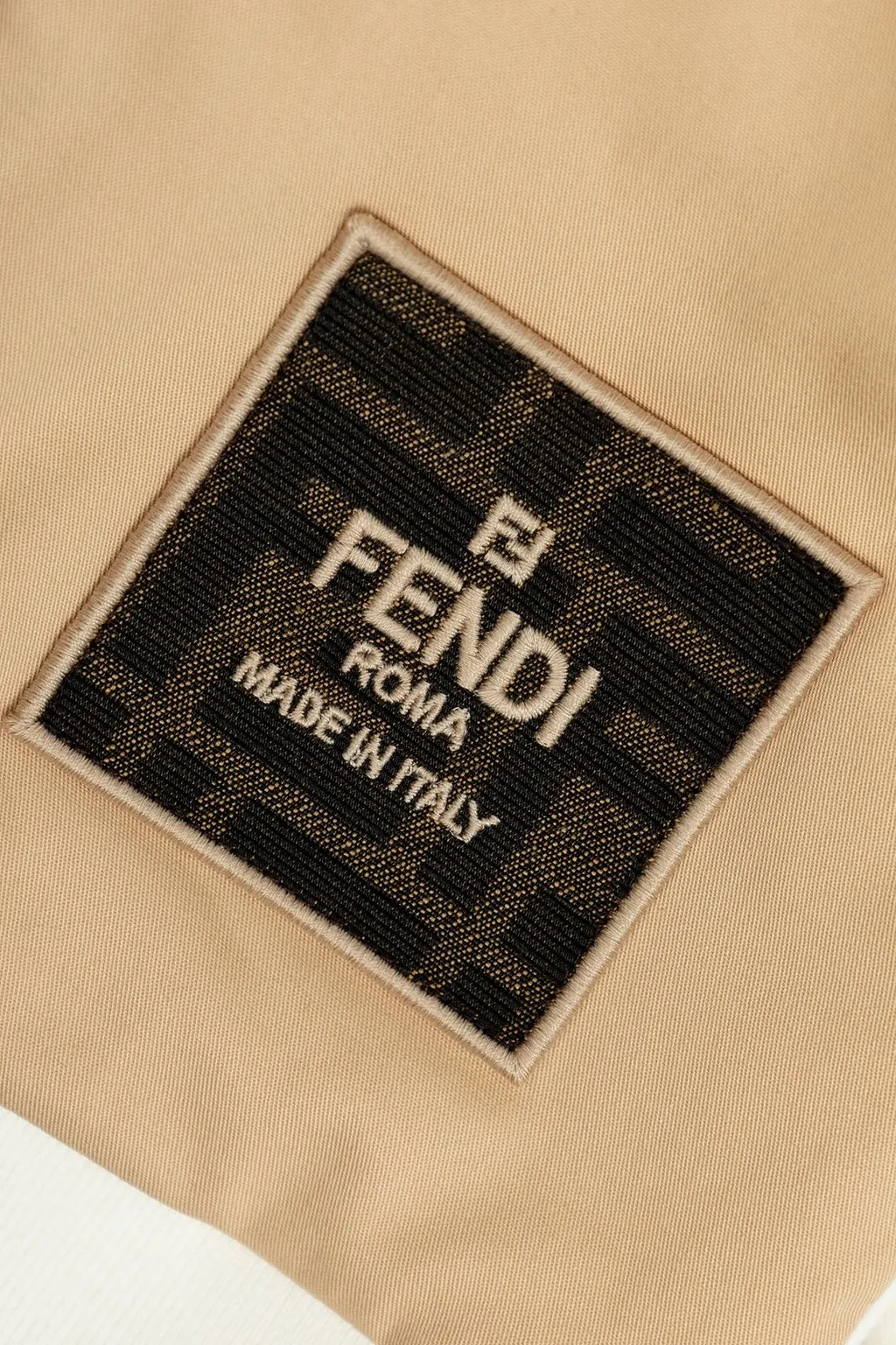 Fendi Kids Stretch Gabardine Baby Sweatshirt