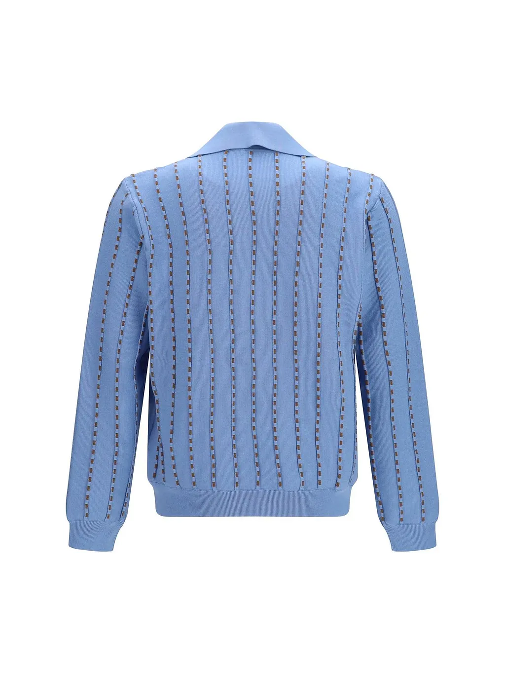 Fendi Long Sleeved V-Neck Knitted Jumper
