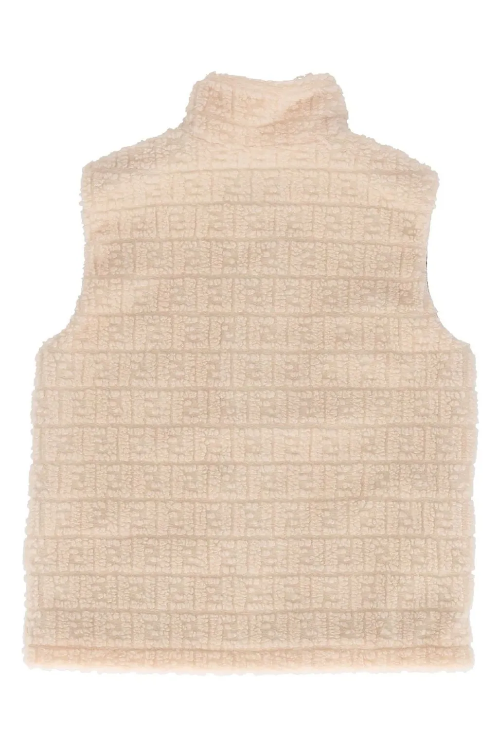 Fendi Kids Teddy-Effect Gilet