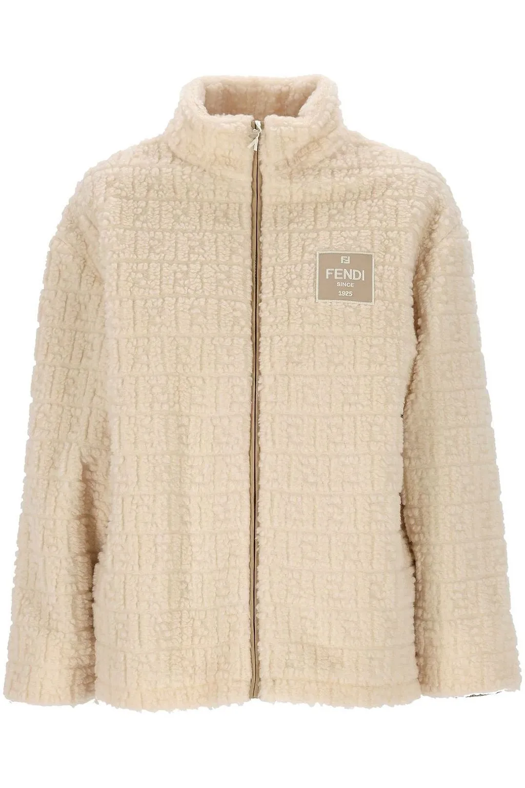 Fendi Kids Teddy-Effect Jacket