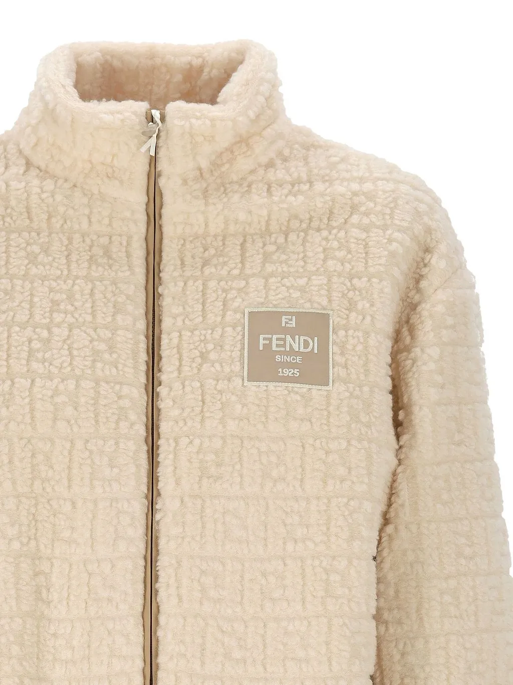 Fendi Kids Teddy-Effect Jacket