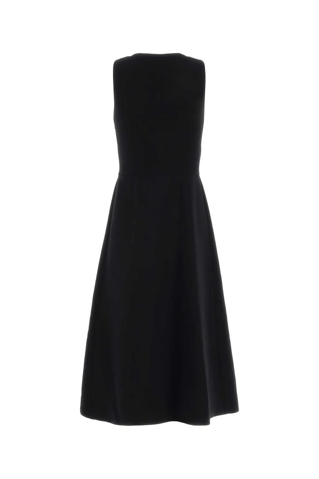 Fendi V-Neck Sleeveless Midi Dress