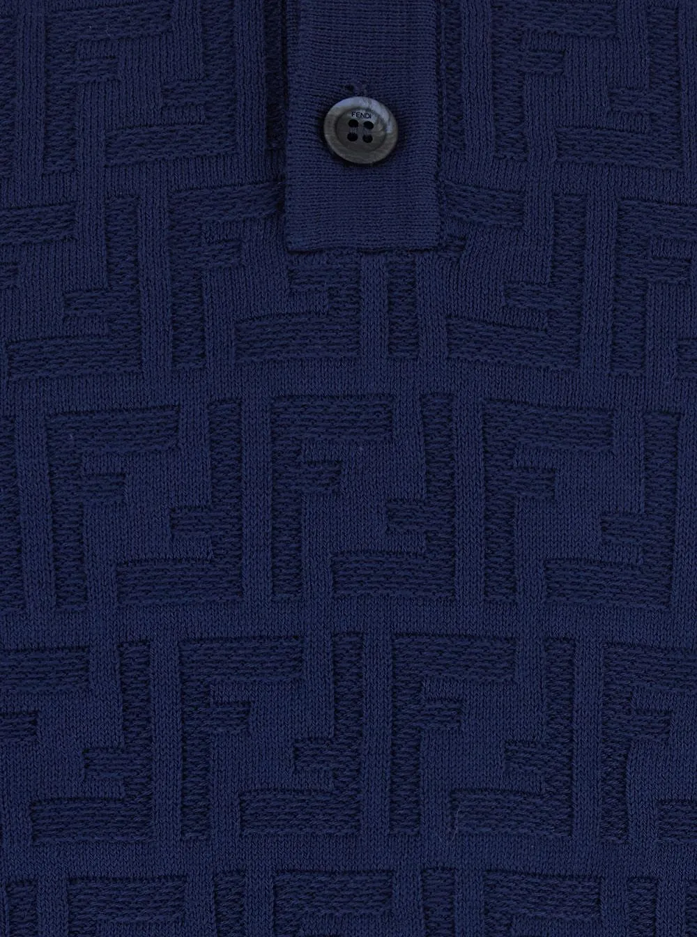 Fendi Logo Detailed Short-Sleeved Polo Shirt