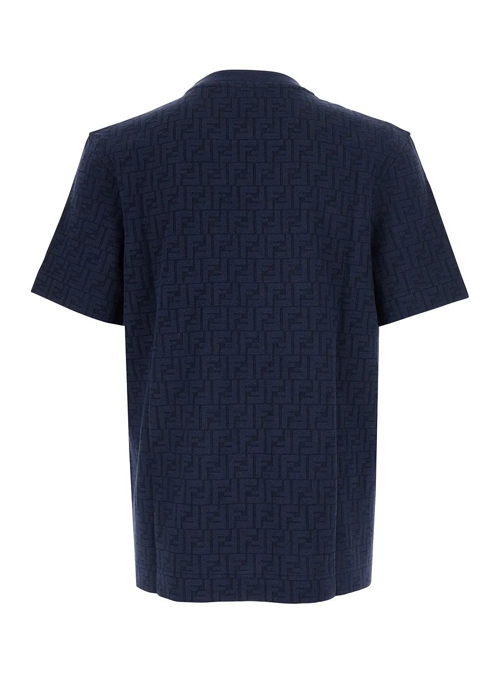 Fendi Logo Detailed Crewneck T-Shirt