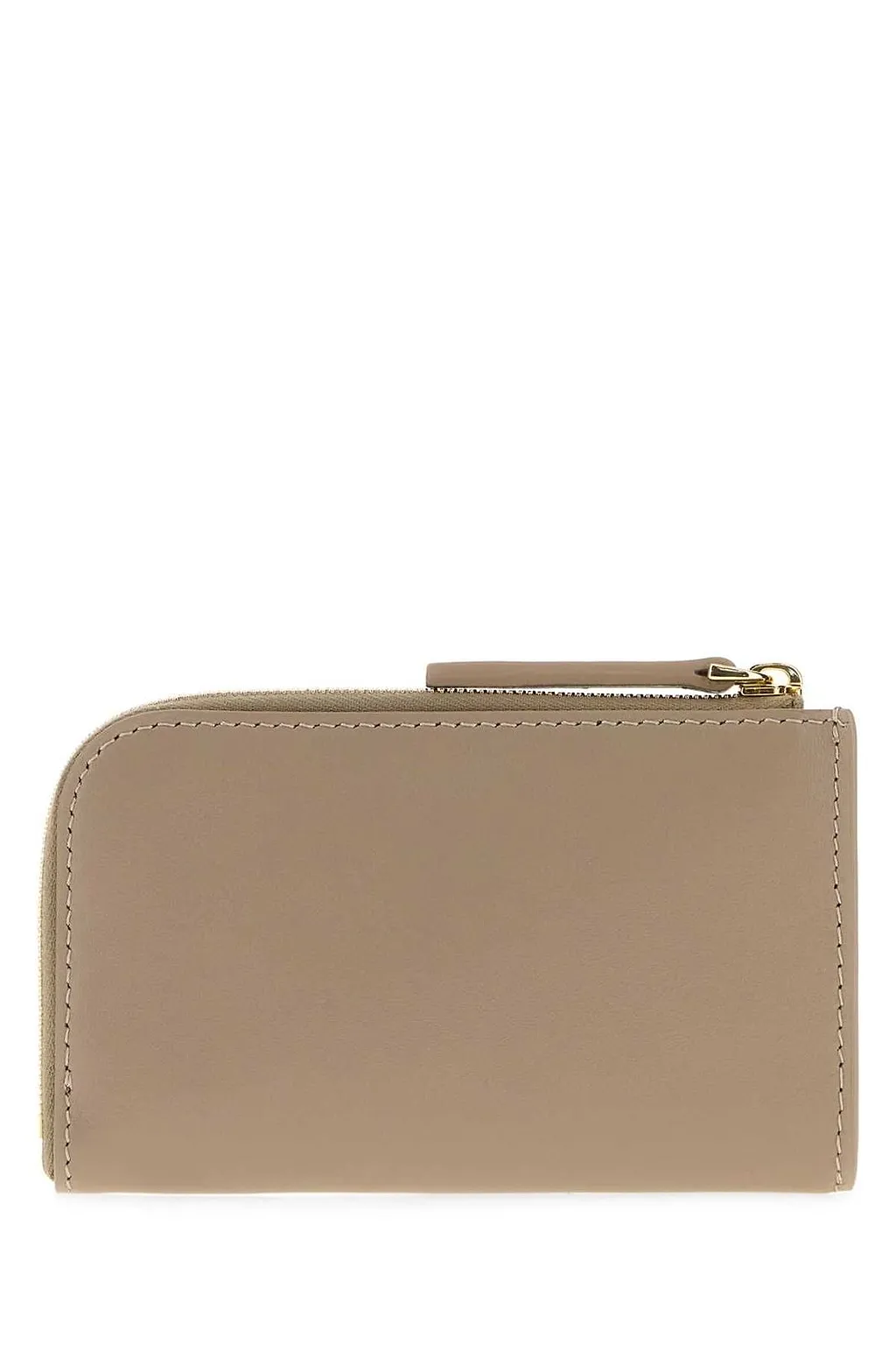 Fendi Vitello Grace Zip Card Holder Wallet