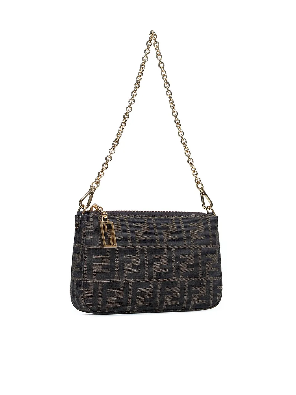 Fendi Zipped Shoulder Bag