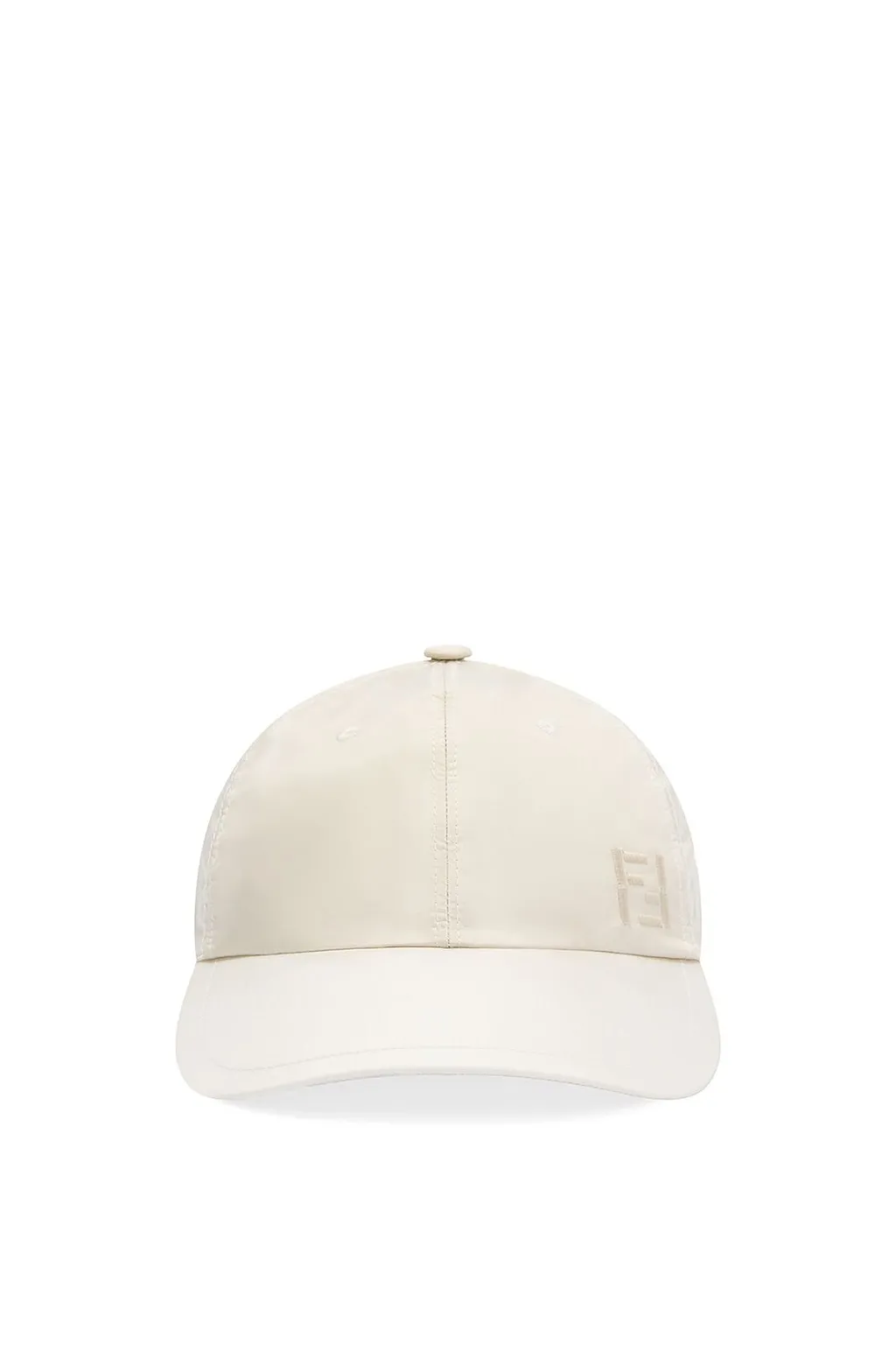 Fendi Logo Embroidered Baseball Hat