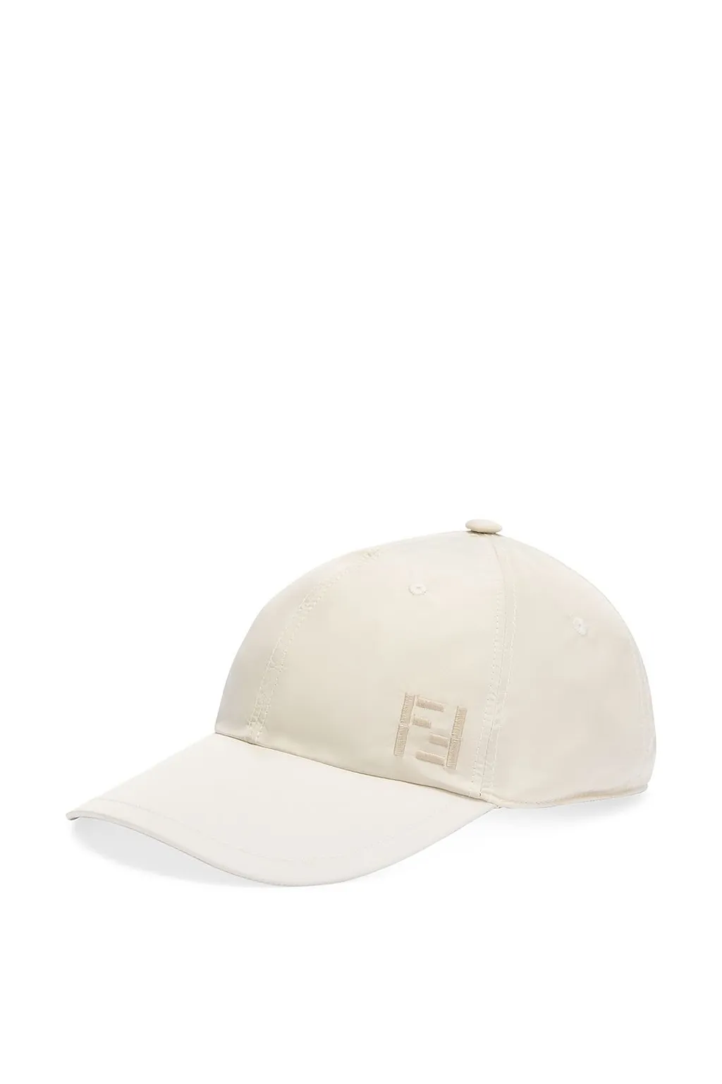 Fendi Logo Embroidered Baseball Hat