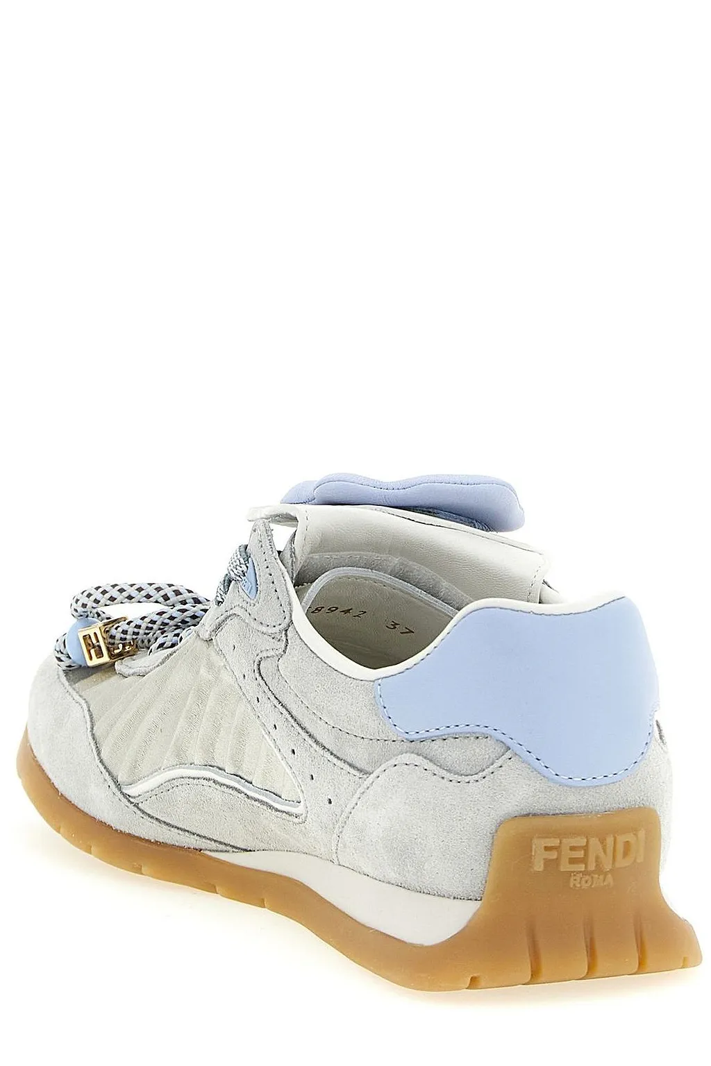 Fendi Wave Pulse Floral Tongue Sneakers