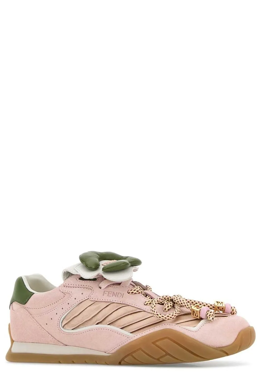 Fendi Wave Pulse Lace-Up Sneakers