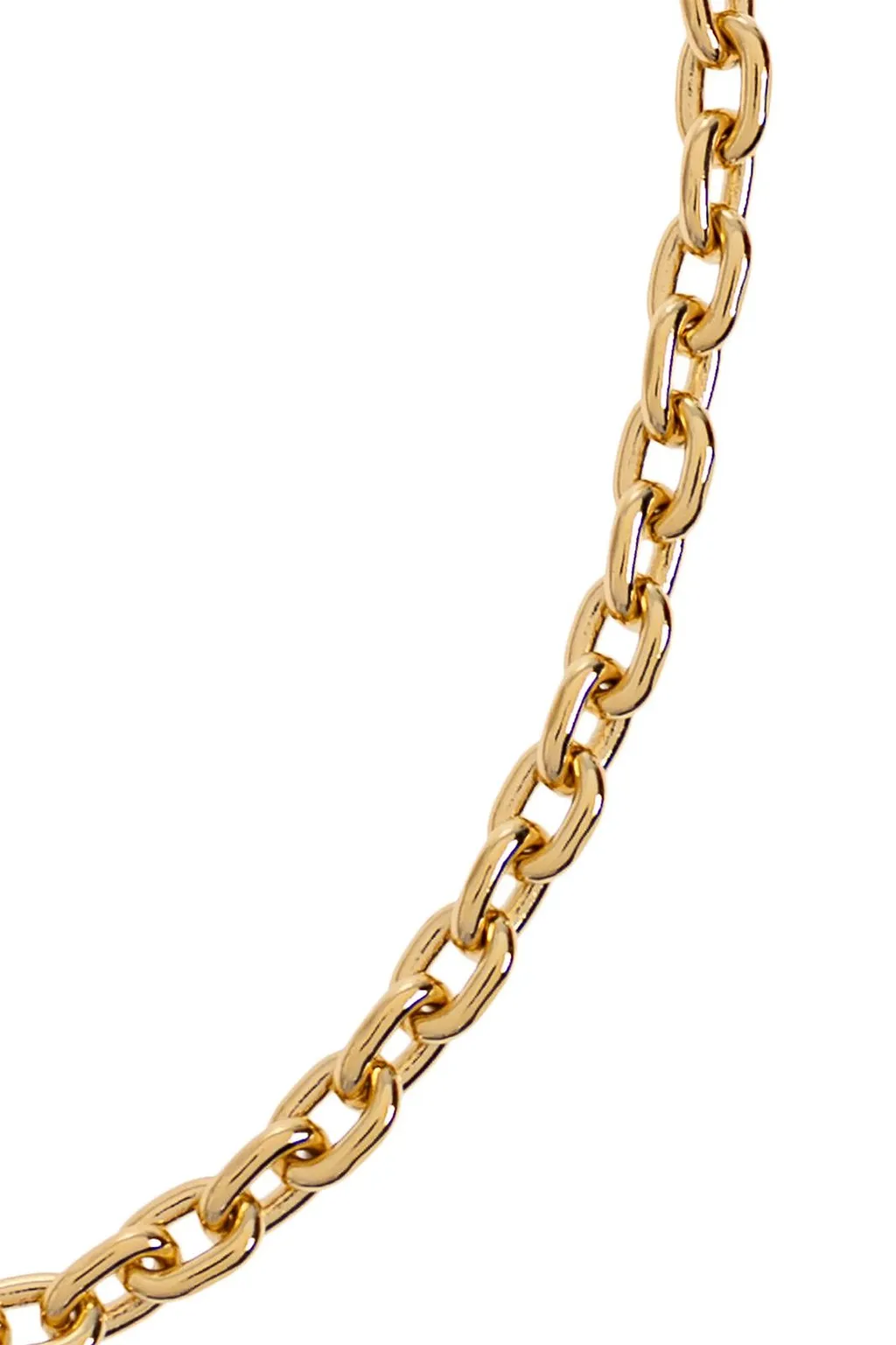 Ferragamo Gancini Embellished Chain Necklace