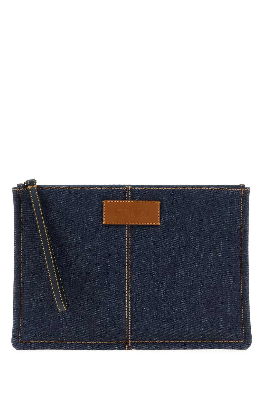 Fendi Ff Medium Flat Pouch